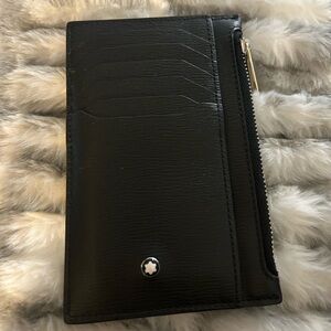 Montblanc 8CC Black Leather Card Holder